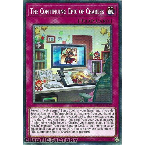 MP24-EN382 The Continuing Epic of Charles Common 1st Edition NM