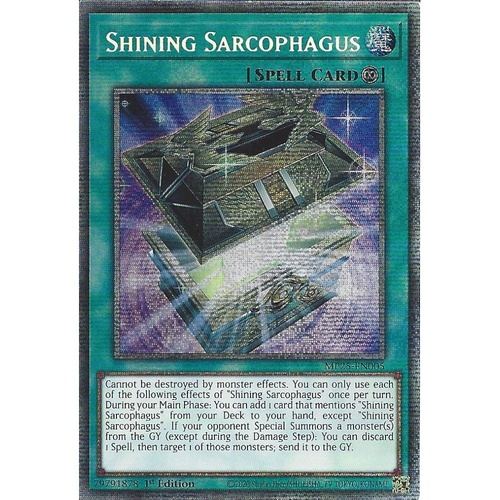 MP25-EN005 Shining Sarcophagus Starlight Rare 1st Edition NM