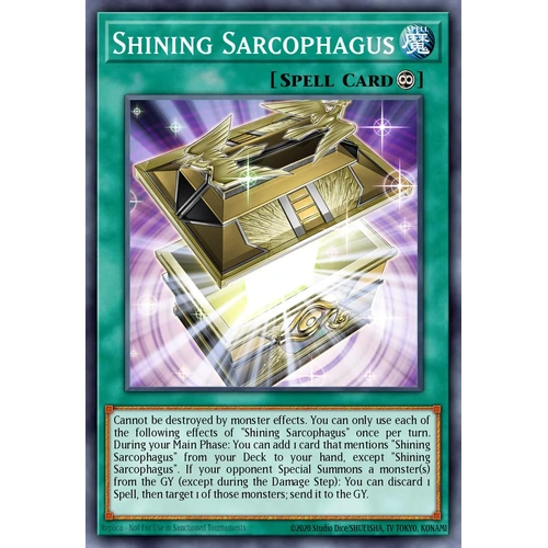 MP25-EN005 Shining Sarcophagus Starlight Rare 1st Edition NM