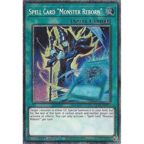MP25-EN006 Spell Card Monster Reborn Starlight Rare 1st Edition NM