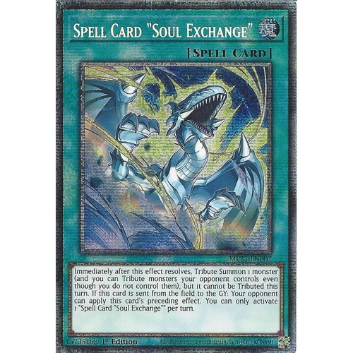 MP25-EN007 Spell Card Soul Exchange Starlight Rare 1st Edition NM