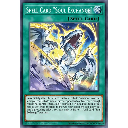 MP25-EN007 Spell Card Soul Exchange Starlight Rare 1st Edition NM