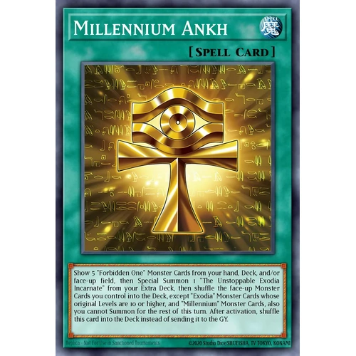 MP25-EN011 Millennium Ankh Starlight Rare 1st Edition NM