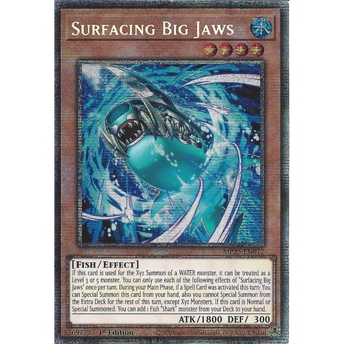 MP25-EN012 Surfacing Big Jaws Starlight Rare 1st Edition NM