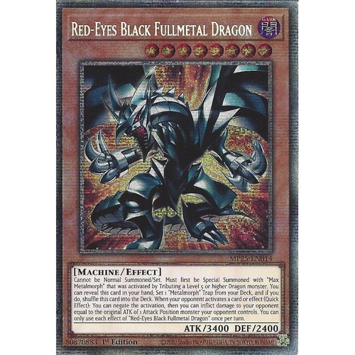 MP25-EN014 Red-Eyes Black Fullmetal Dragon Starlight Rare 1st Edition NM