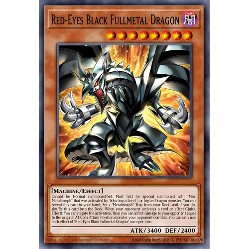 MP25-EN014 Red-Eyes Black Fullmetal Dragon Starlight Rare 1st Edition NM
