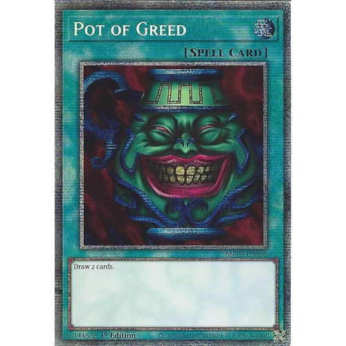 MP25-EN050 Pot of Greed Starlight Rare 1st Edition NM