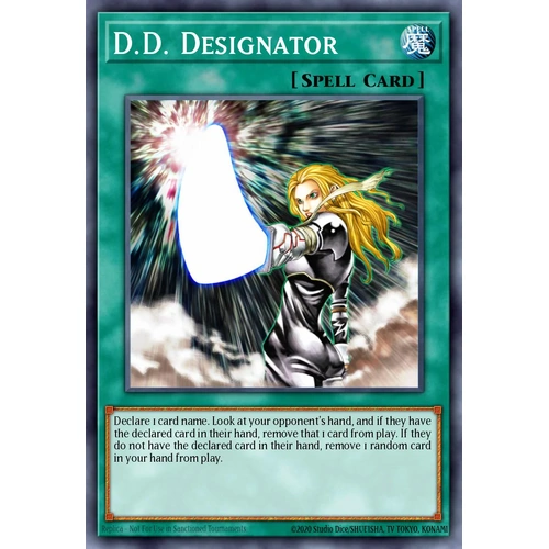 MP25-EN020 D.D. Designator Starlight Rare 1st Edition NM