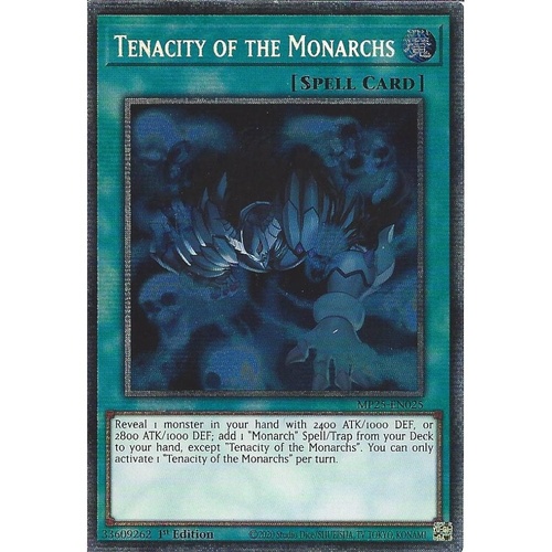 MP25-EN025 Tenacity of the Monarch Starlight Rare 1st Edition NM