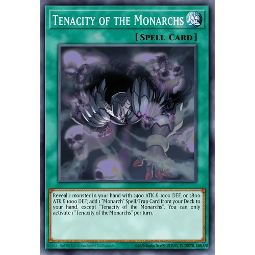 MP25-EN025 Tenacity of the Monarch Starlight Rare 1st Edition NM