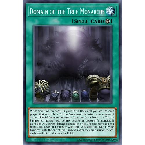 MP25-EN026 Domain of the True Monarch Starlight Rare 1st Edition NM