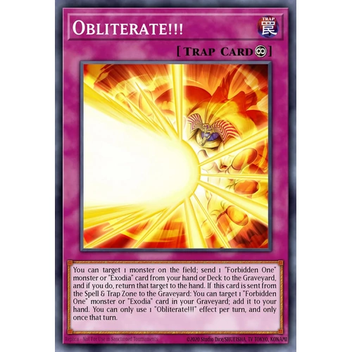 MP25-EN029 Obliterate!!! Starlight Rare 1st Edition NM