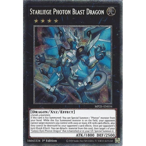 MP25-EN034 Starliege Photon Blast Dragon Starlight Rare 1st Edition NM