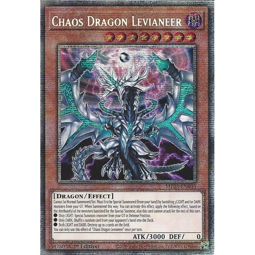 MP25-EN035 Chaos Dragon Levianeer Starlight Rare 1st Edition NM