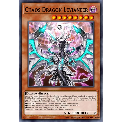 MP25-EN035 Chaos Dragon Levianeer Starlight Rare 1st Edition NM
