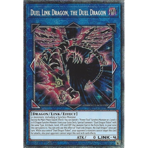 MP25-EN039 Duel Link Dragon, the Duel Dragon Starlight Rare 1st Edition NM
