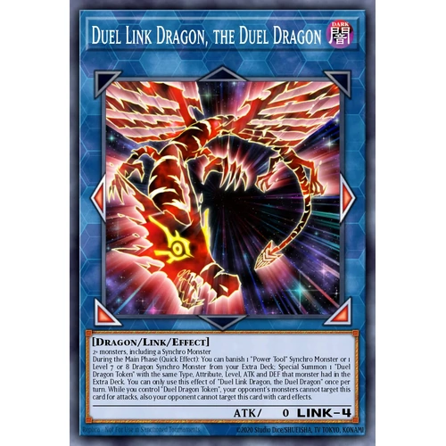 MP25-EN039 Duel Link Dragon, the Duel Dragon Starlight Rare 1st Edition NM