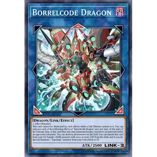 MP25-EN040 Borrelcode Dragon Starlight Rare 1st Edition NM