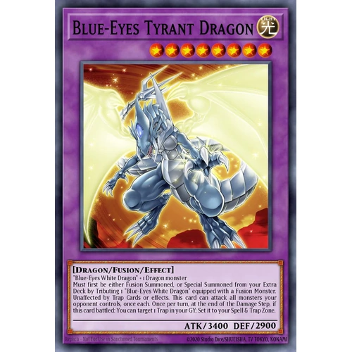MP25-EN042 Blue-Eyes Tyrant Dragon Starlight Rare 1st Edition NM