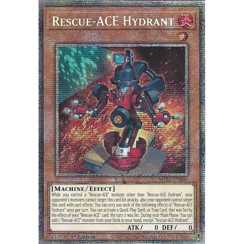 MP25-EN046 Rescue-ACE Hydrant Starlight Rare 1st Edition NM