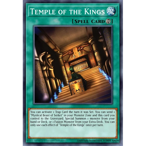 MP25-EN050 Temple of the Kings Starlight Rare 1st Edition NM