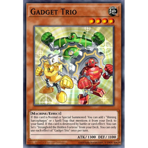 MP25-EN061 Gadget Trio Prismatic Secret Rare 1st Edition NM