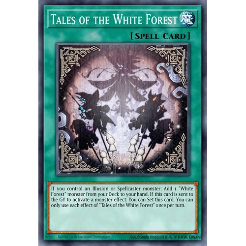 MP25-EN092 Tales of the White Forest Prismatic Secret Rare 1st Edition NM