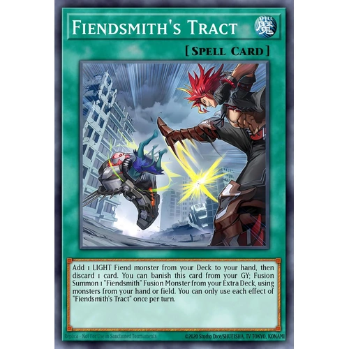 MP25-EN093 Fiendsmith’s Tract Prismatic Secret Rare 1st Edition NM