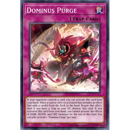 MP25-EN095 Dominus Purge Prismatic Secret Rare 1st Edition NM
