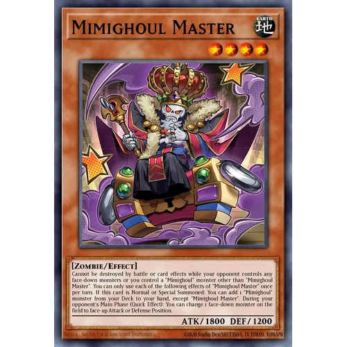 MP25-EN096 Mimighoul Master Prismatic Secret Rare 1st Edition NM