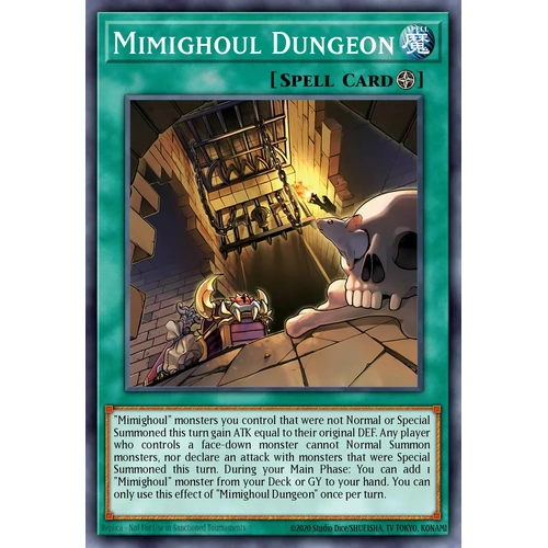 MP25-EN097 Mimighoul Dungeon Prismatic Secret Rare 1st Edition NM