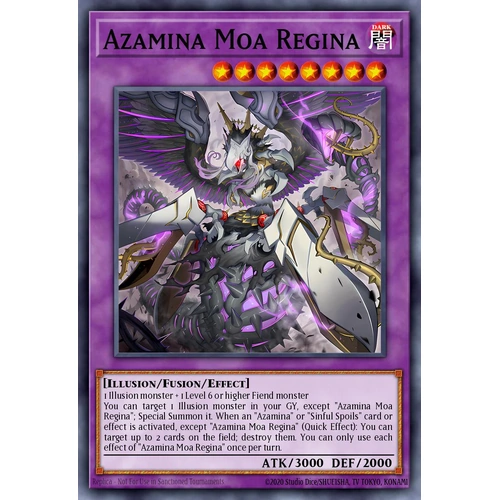 MP25-EN105 Azamina Moa Regina Prismatic Secret Rare 1st Edition NM