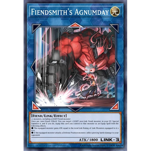 MP25-EN109 Fiendsmith’s Agnumday Prismatic Secret Rare 1st Edition NM