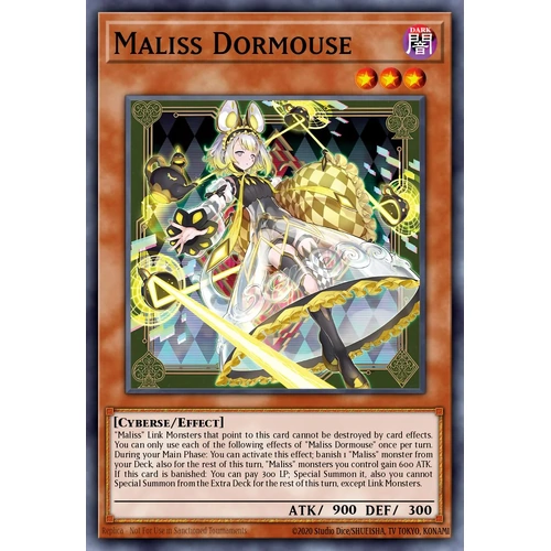MP25-EN124 Maliss <P> Dormouse Prismatic Secret Rare 1st Edition NM