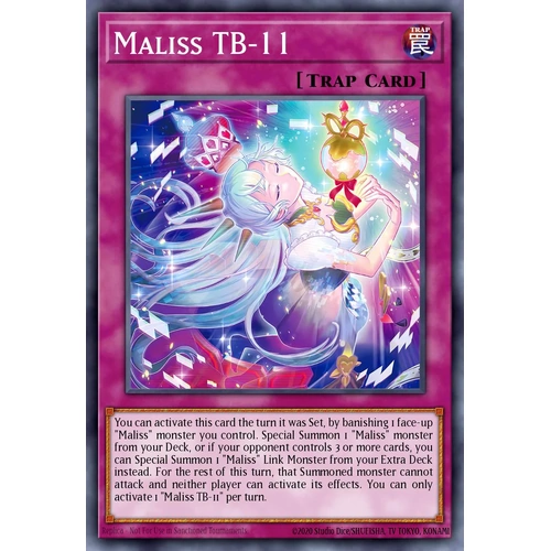MP25-EN129 Maliss <C> TB-11 Prismatic Secret Rare 1st Edition NM