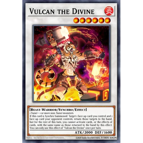MP25-EN134 Vulcan the Divine Prismatic Secret Rare 1st Edition NM