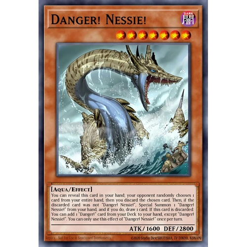 MP25-EN141 Danger! Nessie! Prismatic Secret Rare 1st Edition NM