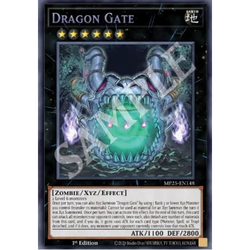 MP25-EN148 Dragon Gate Prismatic Secret Rare 1st Edition NM