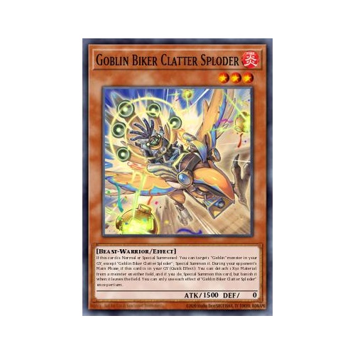 MP25-EN153 Goblin Biker Clatter Sploder Ultra 1st Edition NM