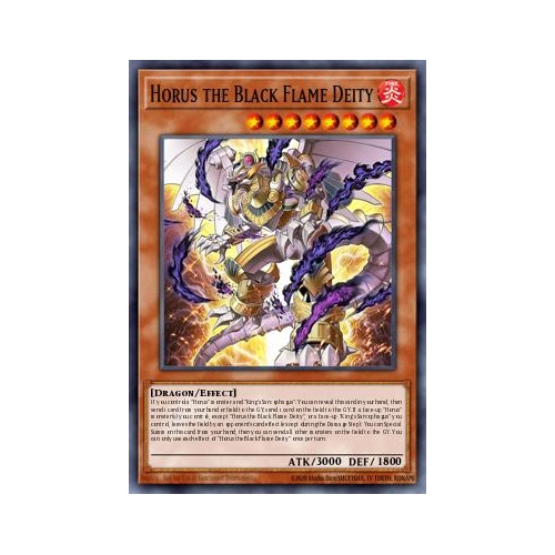 MP25-EN158 Horus the Black Flame Deity Ultra 1st Edition NM