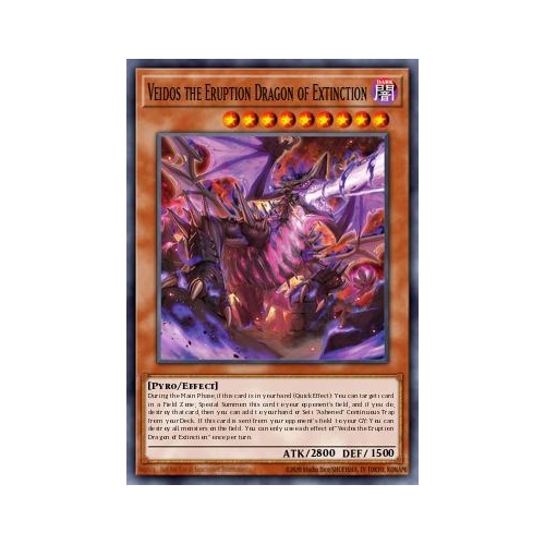 MP25-EN175 Veidos the Eruption Dragon of Extinction Ultra 1st Edition NM