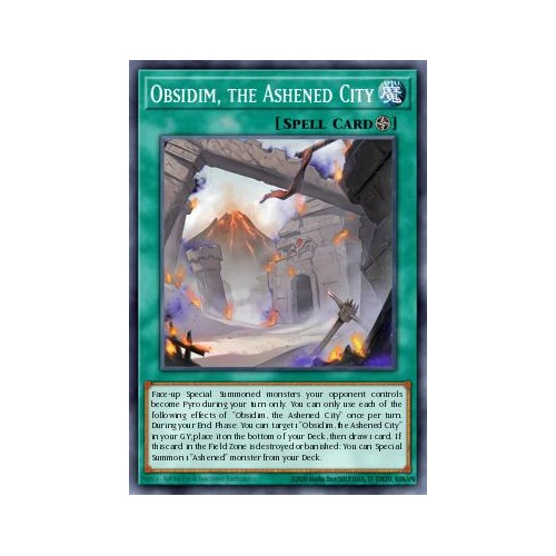 MP25-EN176 Obsidim, the Ashened City Ultra 1st Edition NM