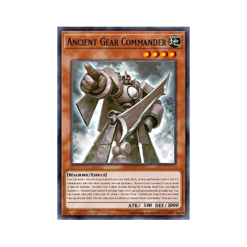 MP25-EN179 Ancient Gear Commander Ultra 1st Edition NM