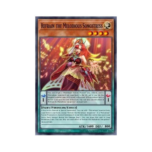 MP25-EN180 Refrain the Melodious Songstress Ultra 1st Edition NM