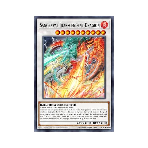 MP25-EN191 Sangenpai Transcendent Dragion Ultra 1st Edition NM