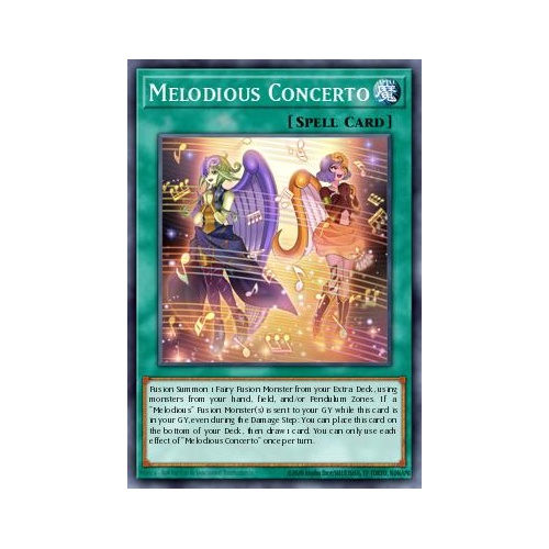 MP25-EN195 Melodious Concerto Ultra 1st Edition NM