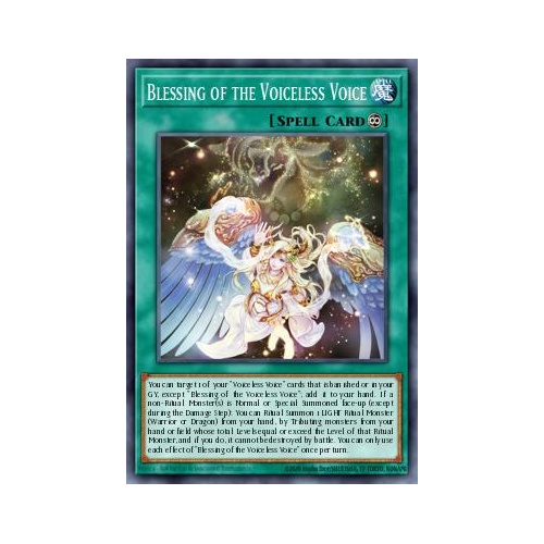 MP25-EN198 Blessings of the Voiceless Voice Ultra 1st Edition NM