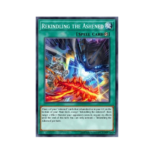 MP25-EN205 Rekindling the Ashened Ultra 1st Edition NM