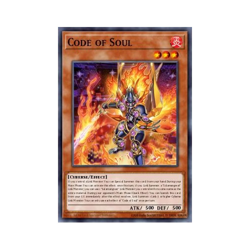 MP25-EN206 Code of Soul Ultra 1st Edition NM