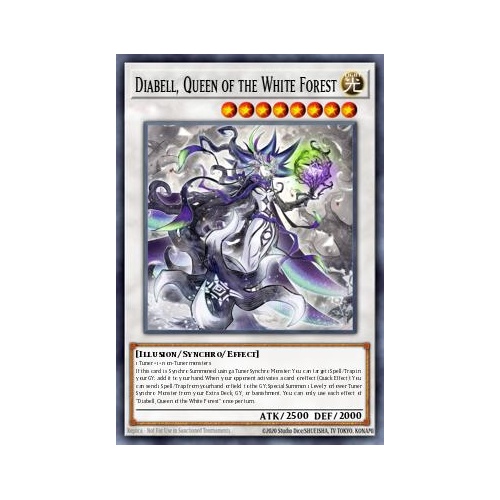 MP25-EN221 Diabell, Queen of the White Forest Ultra 1st Edition NM